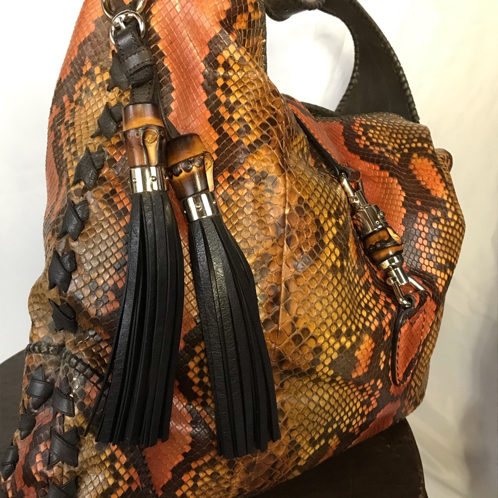 Authentic Gucci Snake Leather Purse - Picture 10 of 16
